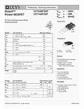 DataSheet IXTH48P20P pdf